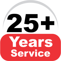 25 Years of Service